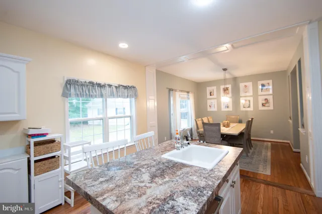 a living room with a couch and a table