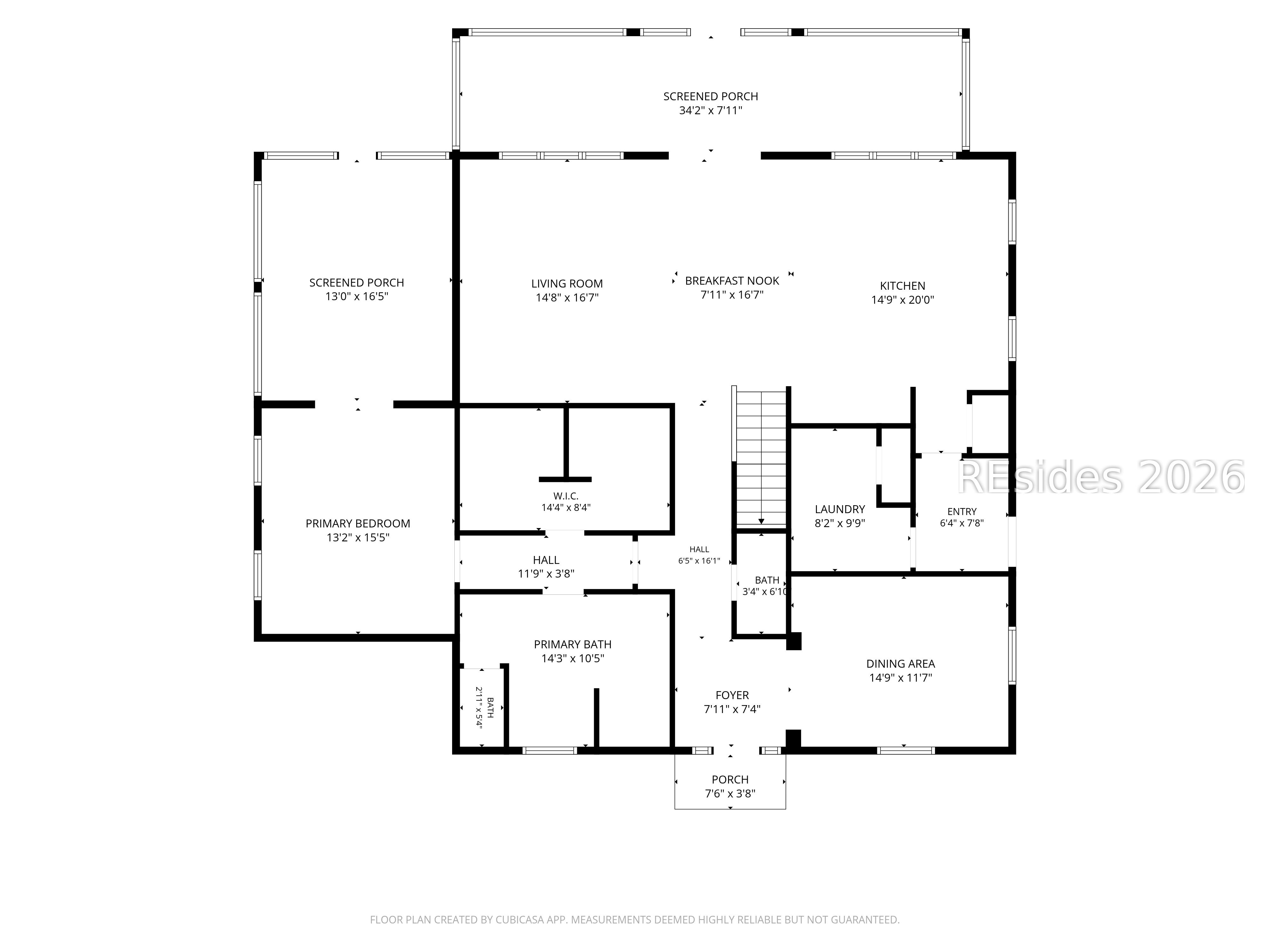 6 Daffodil Farm Way Bluffton, SC 29910 - Photo 88 of 90 1st Floor Floor Plan