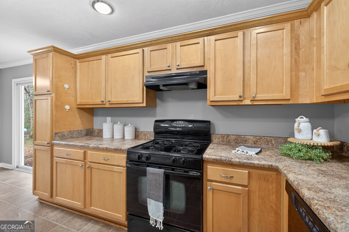 11 Johnston Road Griffin, GA 30224 - Photo 12 of 46 a kitchen with stainless steel appliances granite countertop a sink stove and cabinets