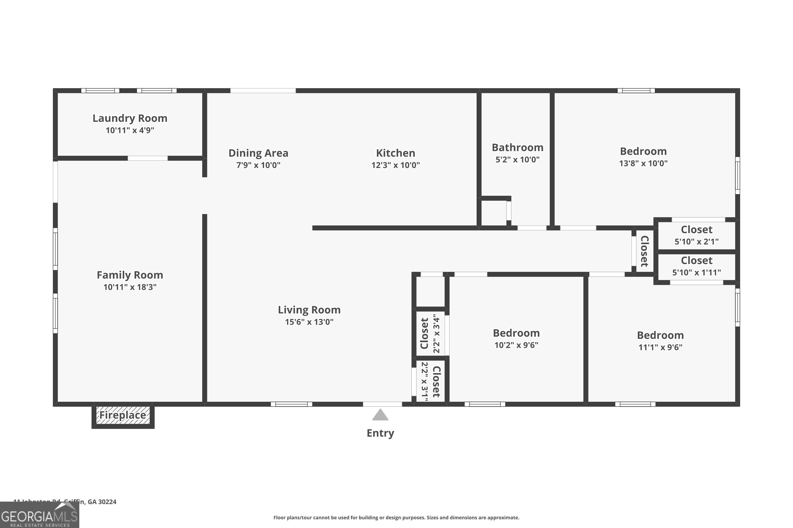 11 Johnston Road Griffin, GA 30224 - Photo 46 of 46 a picture of a wall with a white wall