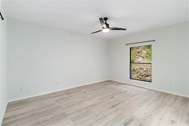wooden floor in an empty room