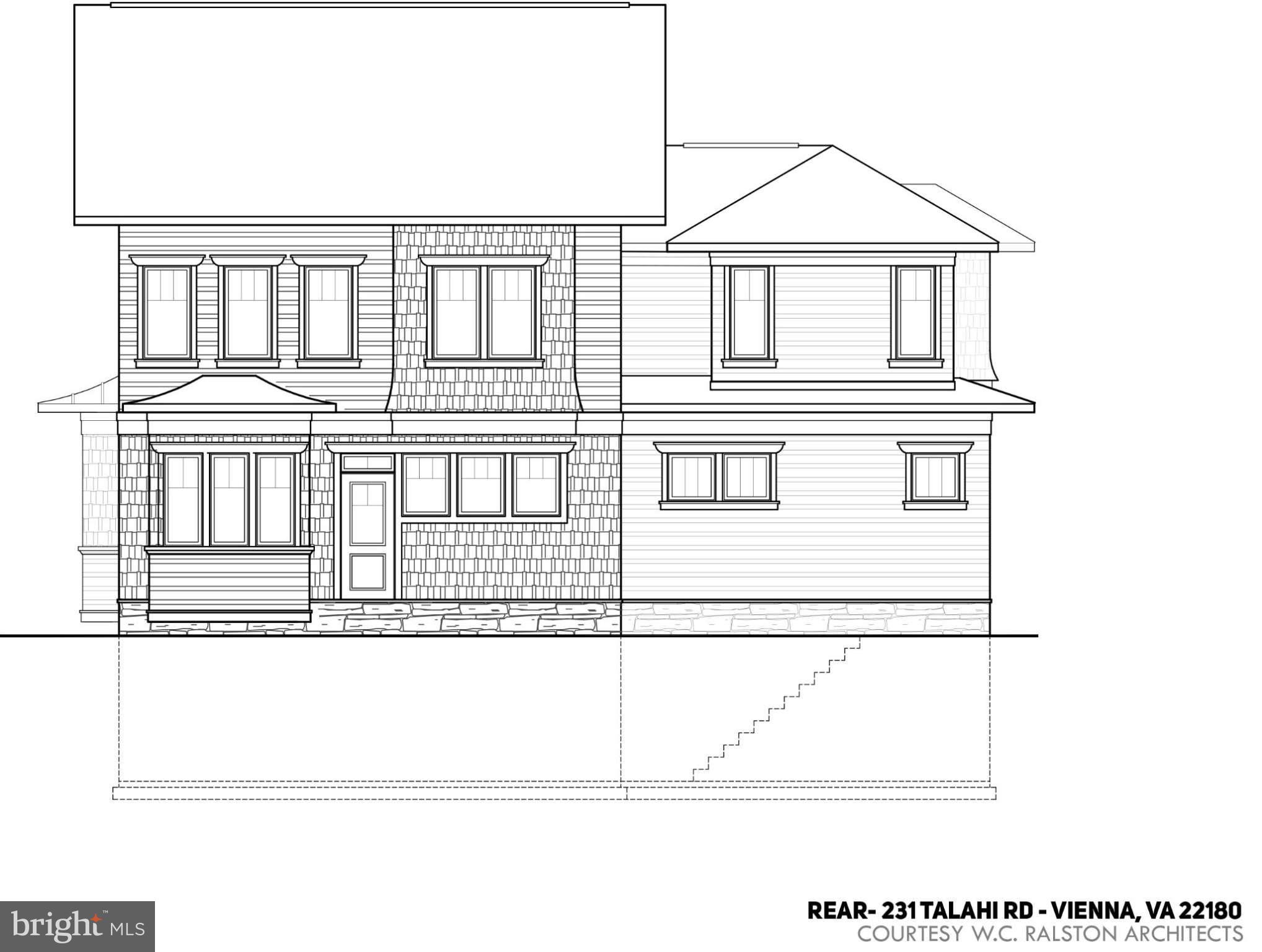 231 Talahi Road Southeast Vienna, VA 22180 - Photo 4 of 9 Exterior (Rear)