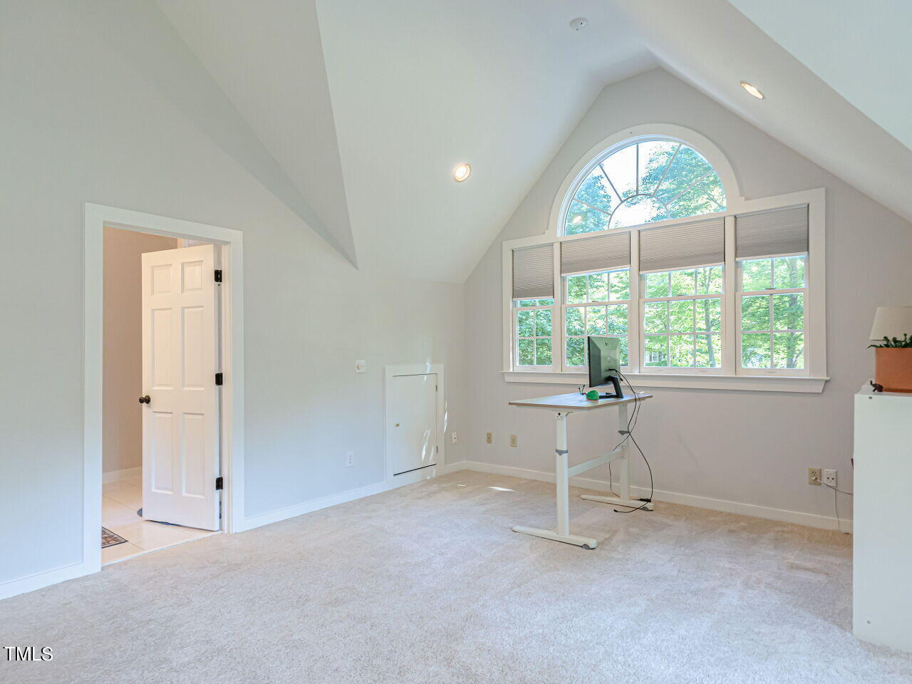 8313 North Creek Run Raleigh, NC 27613 - Photo 30 of 44 Vaulted Primary Retreat with Spa-Like Bath currently used as a Bonus/Playroom.