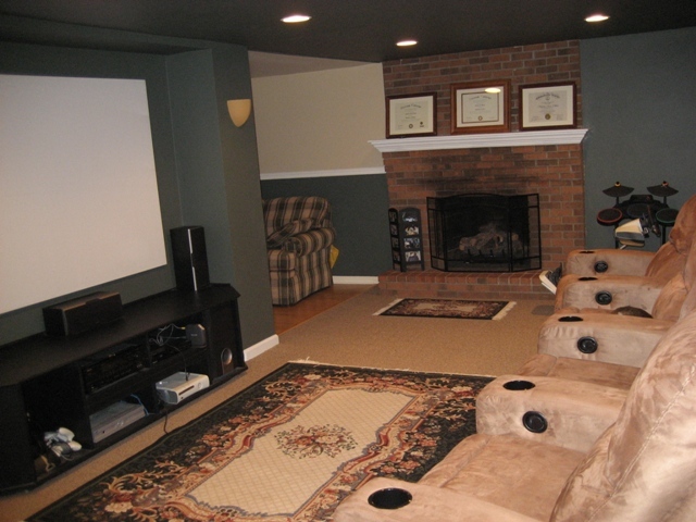 160 Highfield Road Rocky Mount, VA 24151 - Photo 29 of 39 Lower Level Family Room/Theatre Room