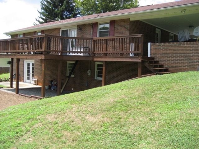 Back of Home & Deck