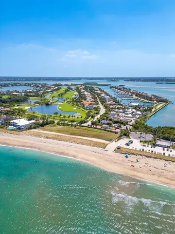 a view of an ocean and beach