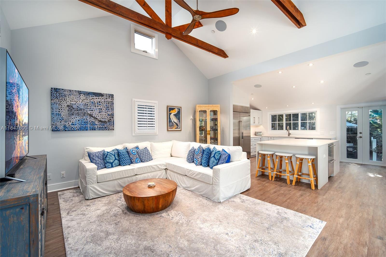 1114 Packer Street Key West, FL 33040 - Photo 38 of 98 a living room with furniture and a large window