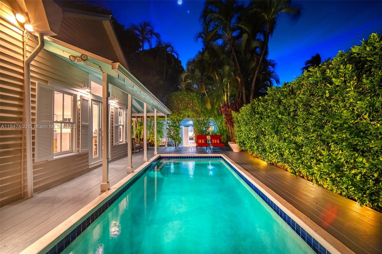 1114 Packer Street Key West, FL 33040 - Photo 54 of 98 a view of swimming pool from a balcony
