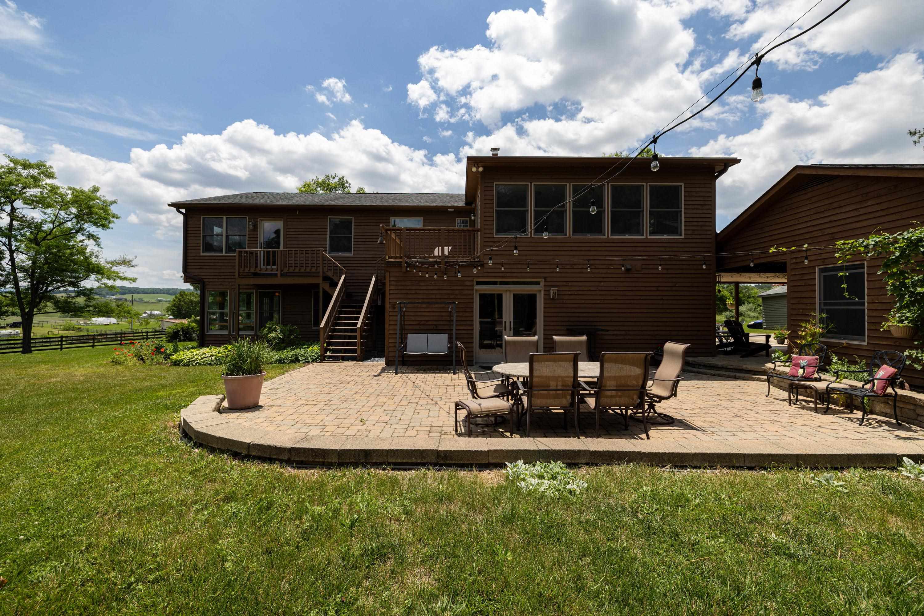 3980 Greenmount Road Harrisonburg, VA 22802 - Photo 52 of 75 The backyard space offers landscaping, a level backyard with a fence, and stunning view surrounding the home!