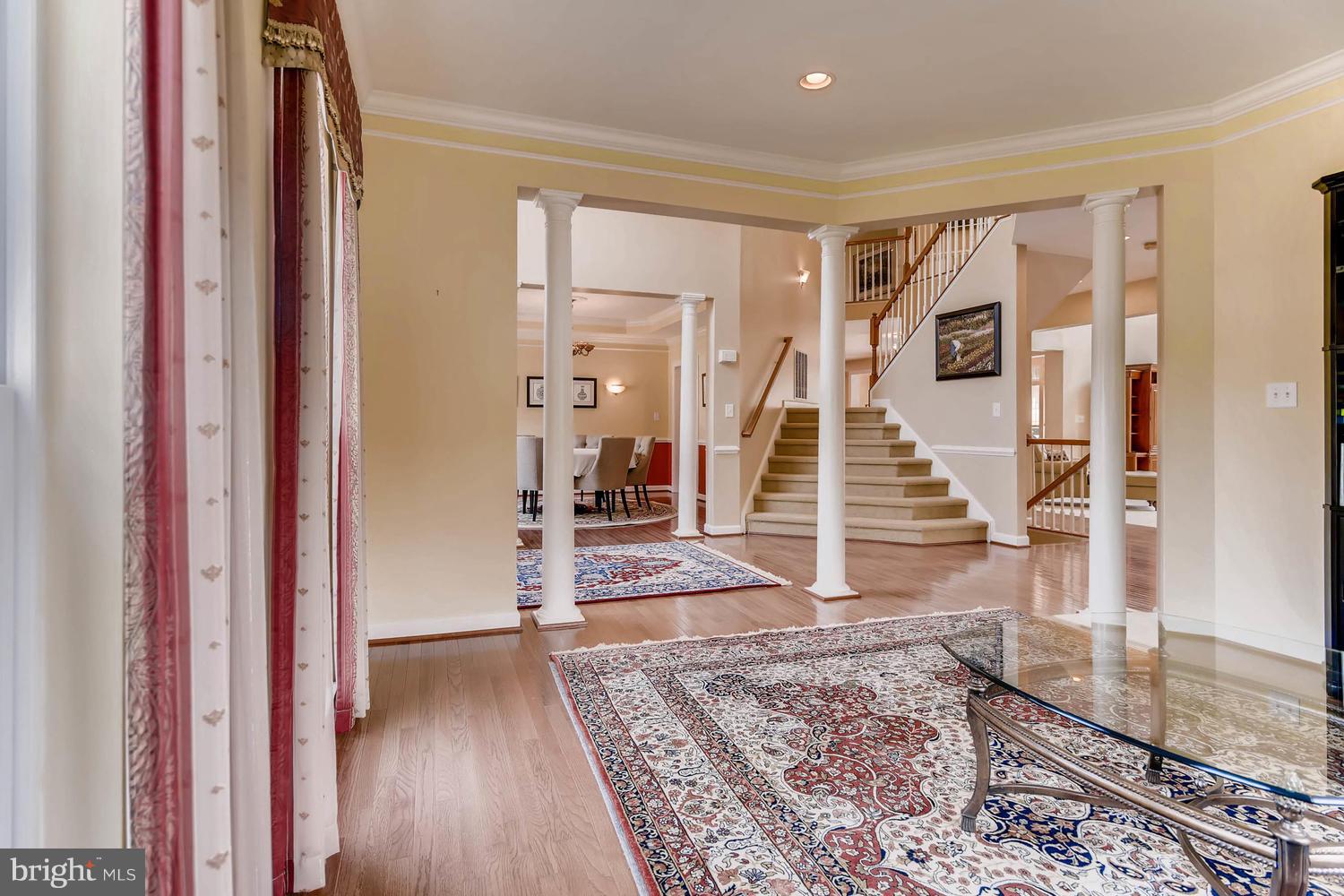 Living Room open to foyer