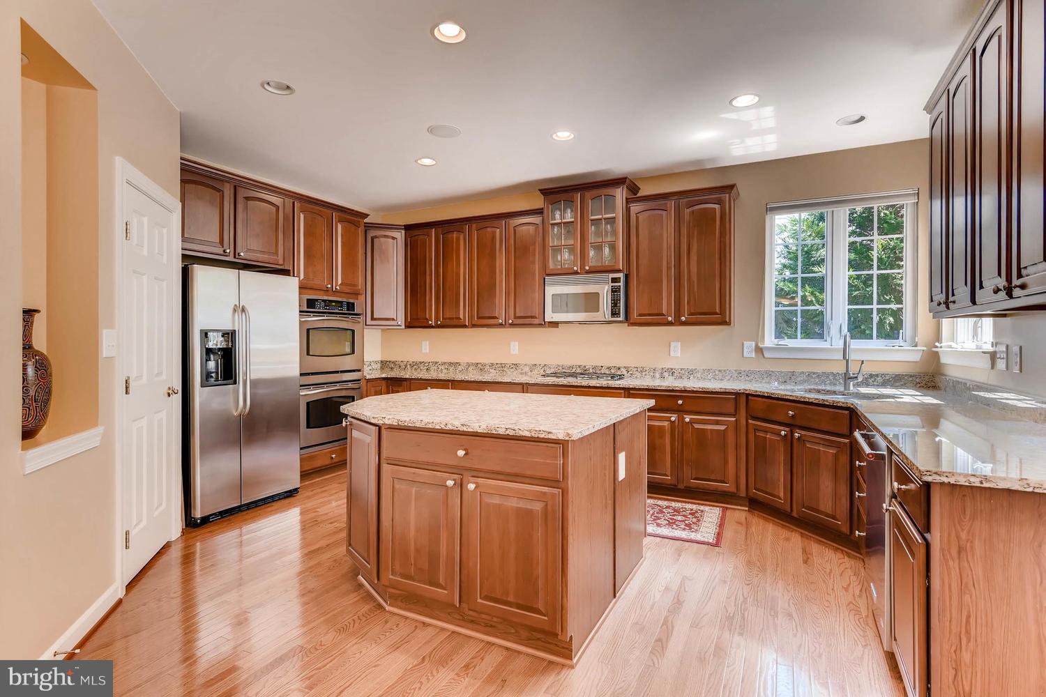 9824 Kraft Hill Road Perry Hall, MD 21128 - Photo 8 of 30 Gourmet kitchen with island and breakfast bar