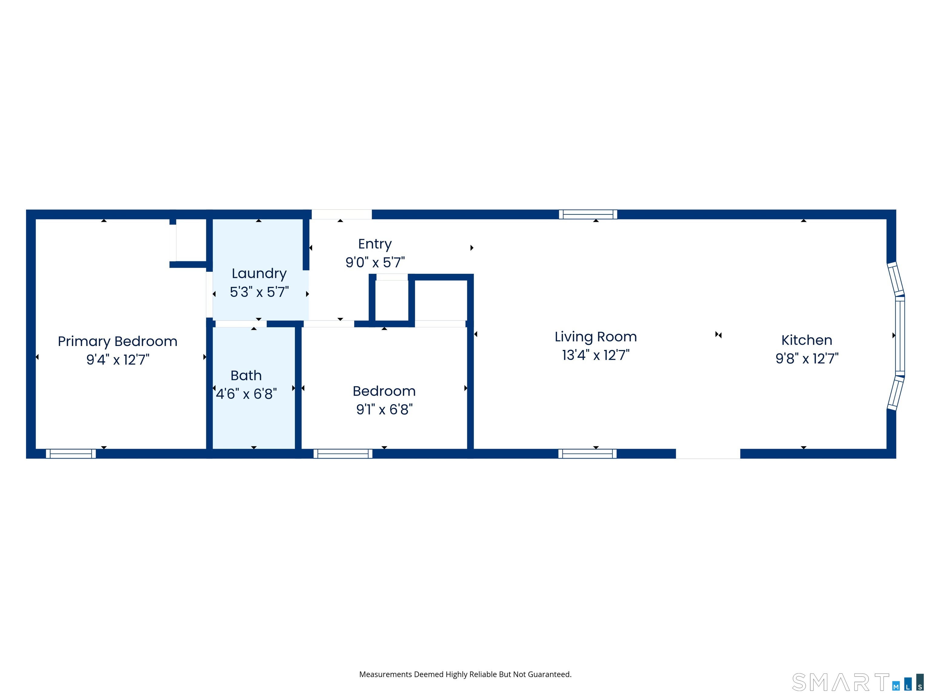 5 Cook Terrace Westbrook, CT 06498 - Photo 19 of 19 The floor plan with room sizes
