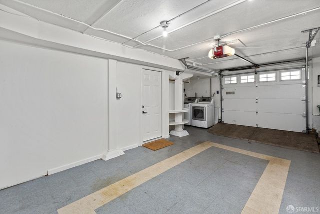 a view of a storage & utility room