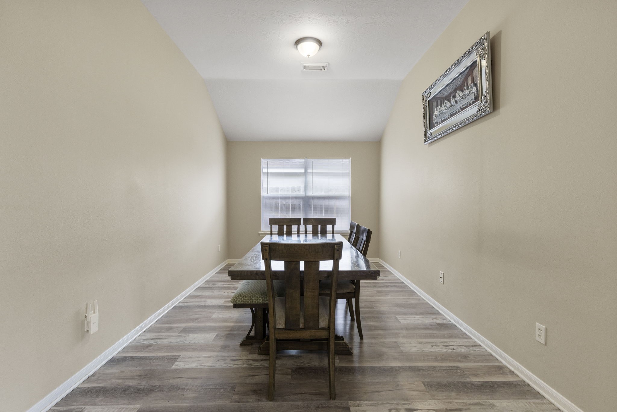 29106 Foxingham Circle Spring, TX 77386 - Photo 9 of 47 a view of a dining room with furniture and wooden floor