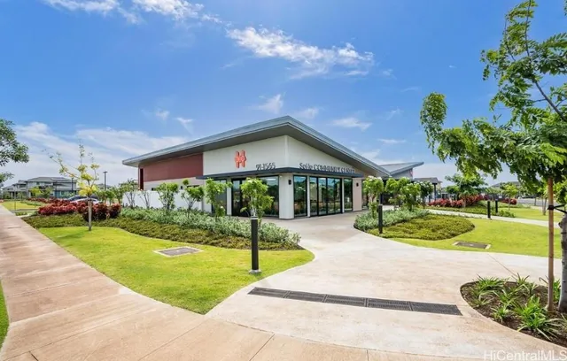 a view of a volley ball court