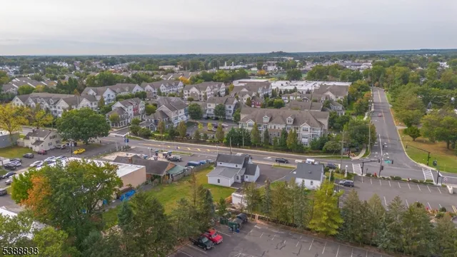 an aerial view of a city with lots of residential buildings