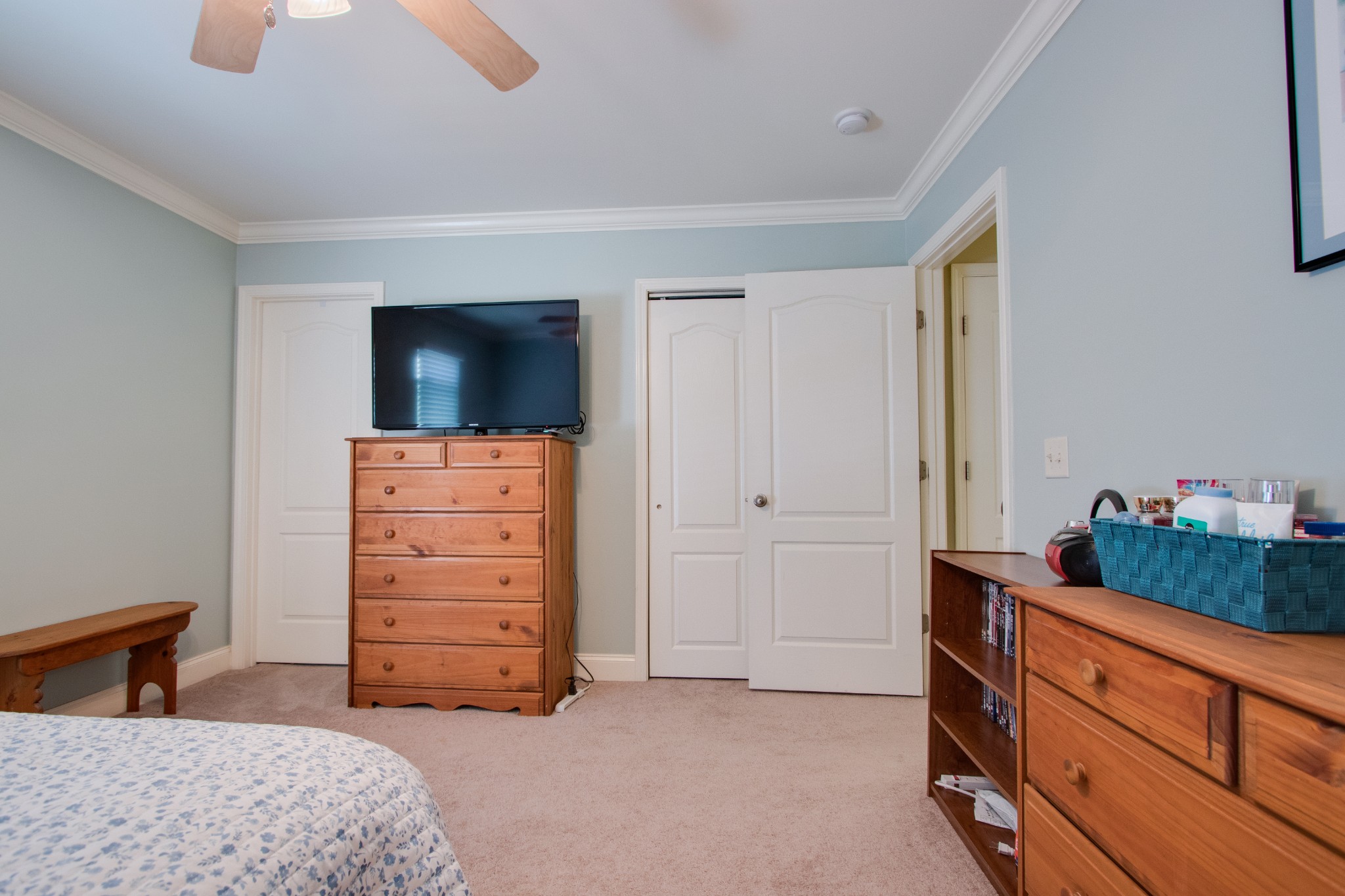 735 Tulip Grove Road, Unit 211 Hermitage, TN 37076 - Photo 16 of 26 a bedroom with a bed and a television