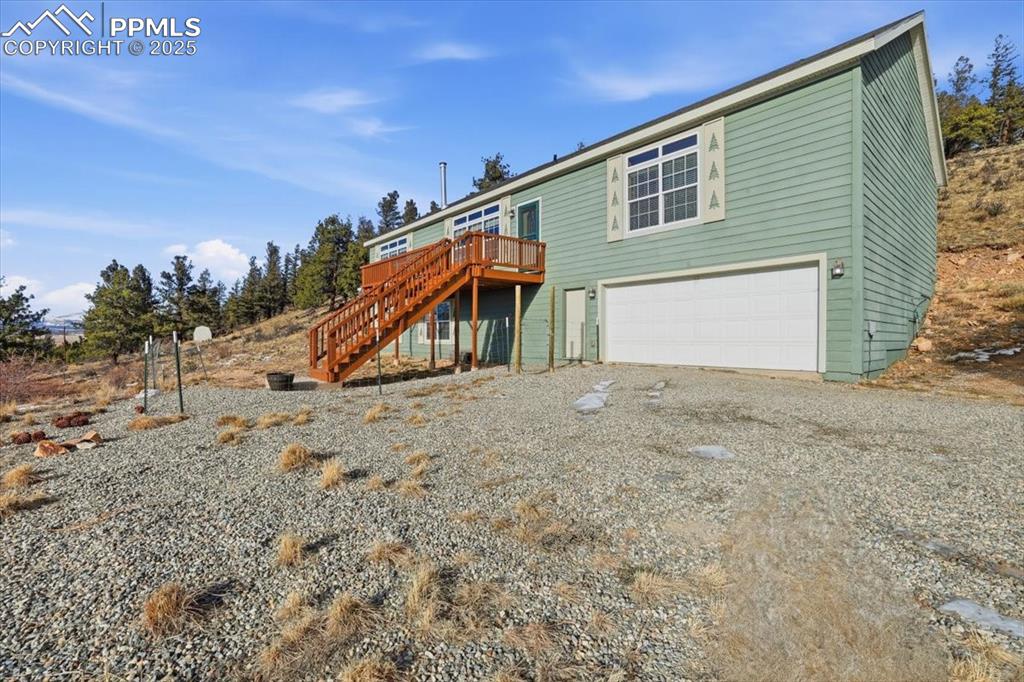 204 Crooked Creek Road Fairplay, CO 80440 - Photo 49 of 50 a view of a house with a backyard