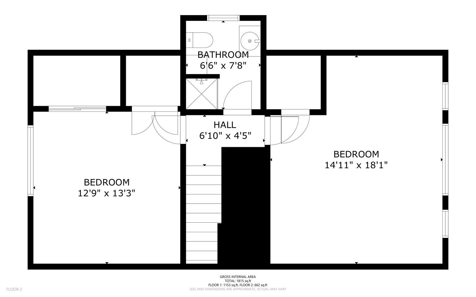 131 Peninsula Drive Rome, ME 04963 - Photo 48 of 88 Second Floor