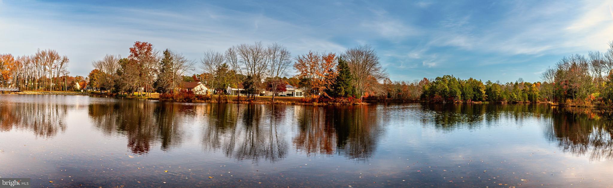 13 Stagecoach Road Southampton, NJ 08088 - Photo 34 of 42 a view of a lake with trees