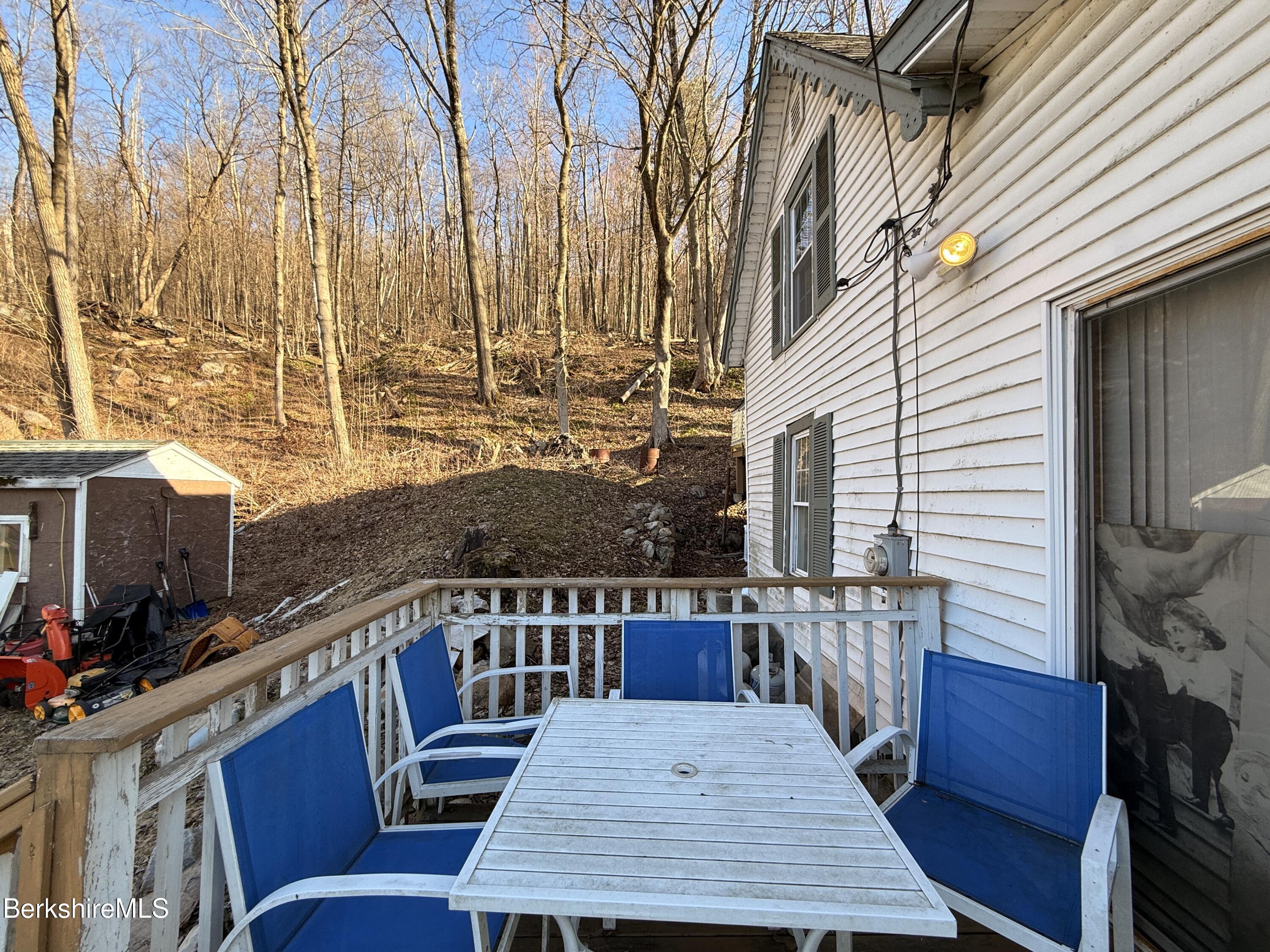 422 West Main Street North Adams, MA 01247 - Photo 17 of 24 a view of a balcony and chairs