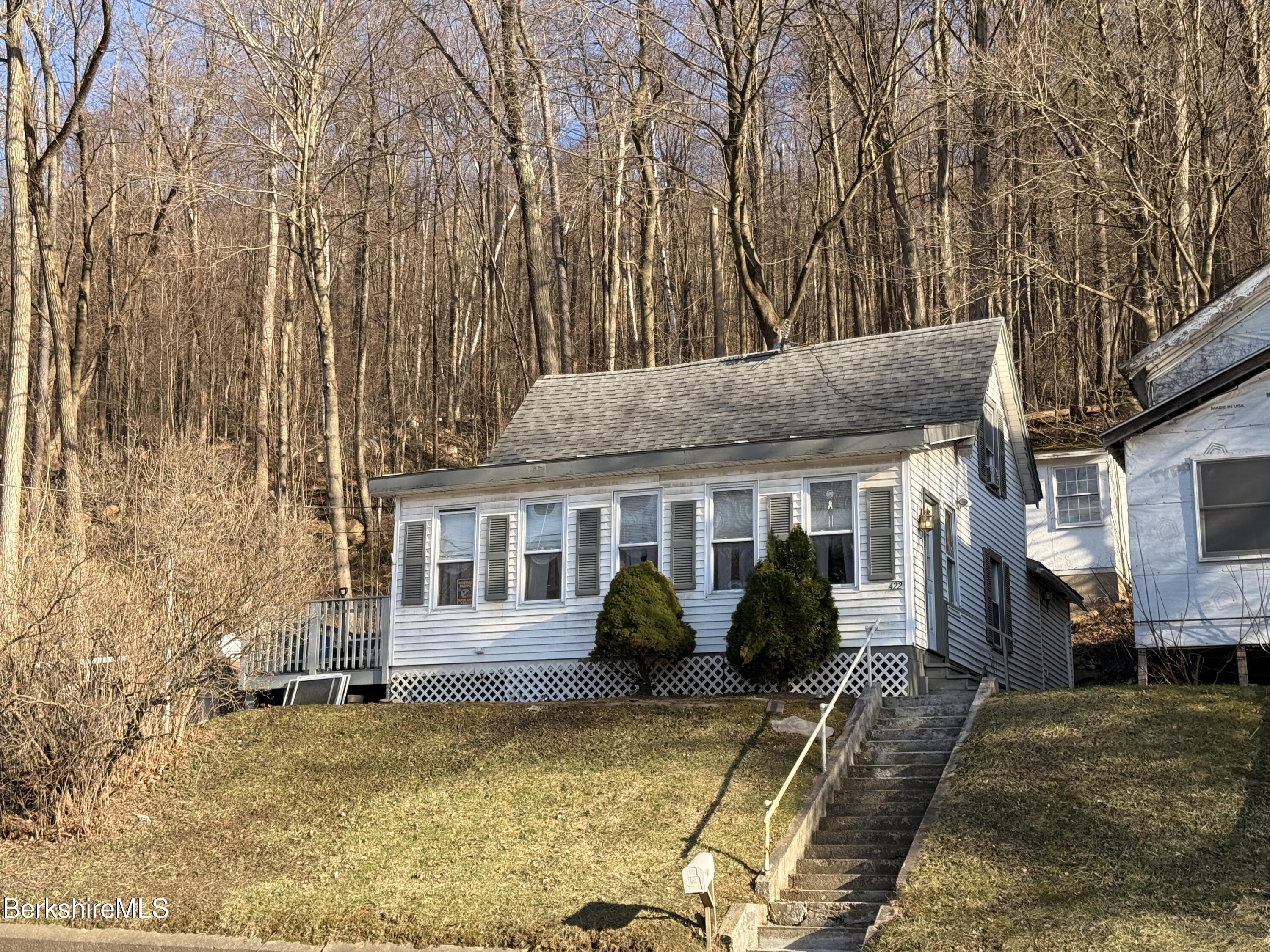 422 West Main Street North Adams, MA 01247 - Photo 3 of 24 front view of a house with a yard