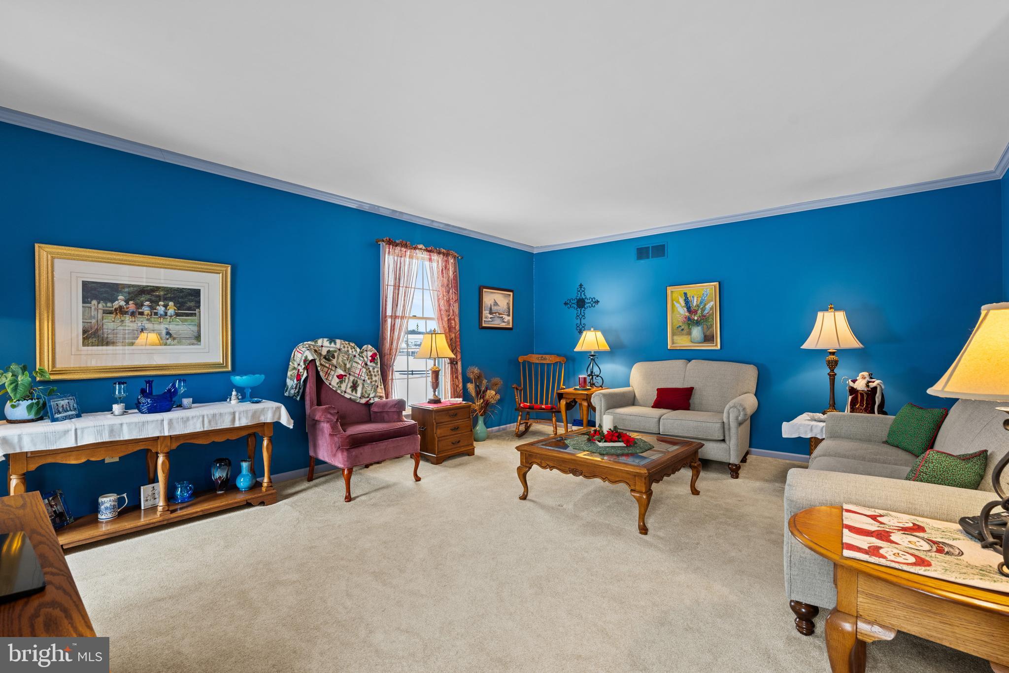 118 Middle Creek Road Gilbertsville, PA 19525 - Photo 11 of 108 a living room with furniture a rug and a lamp
