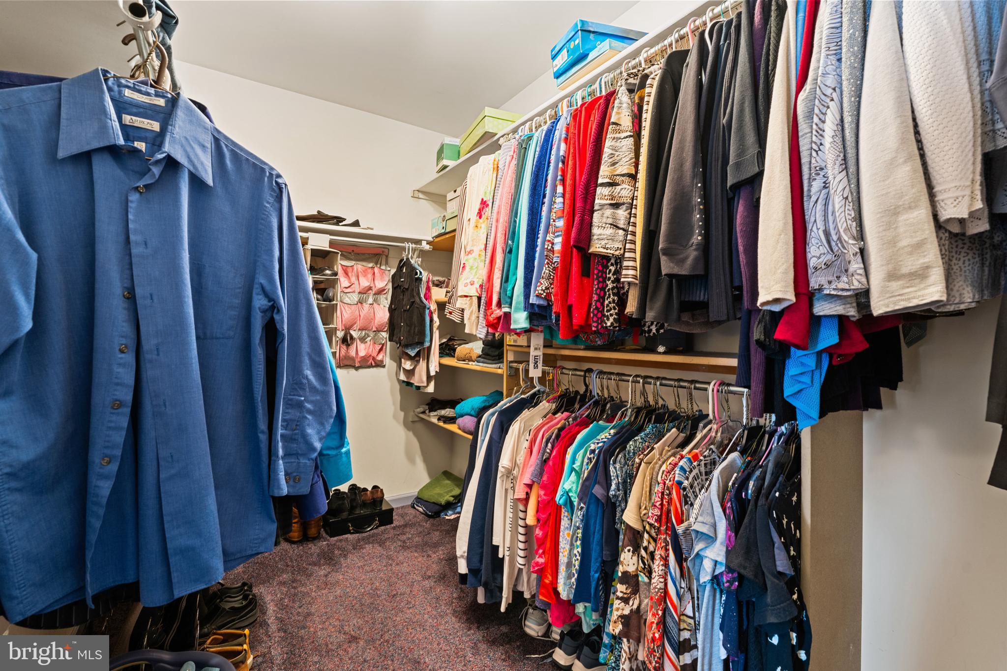 118 Middle Creek Road Gilbertsville, PA 19525 - Photo 44 of 108 a view of walk in closet with clothes