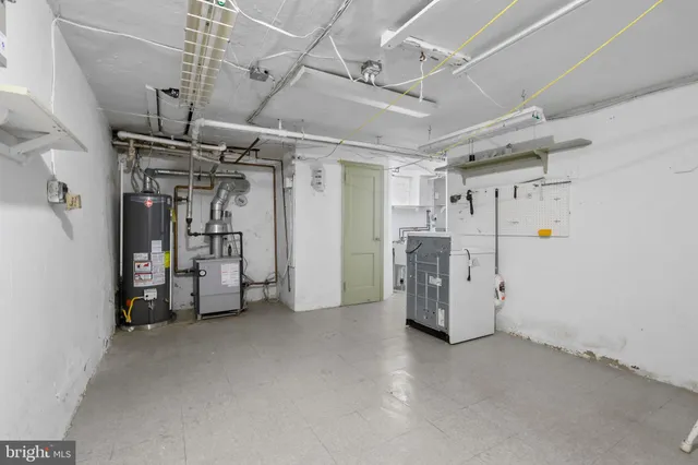 an aerial view of residential building and parking space