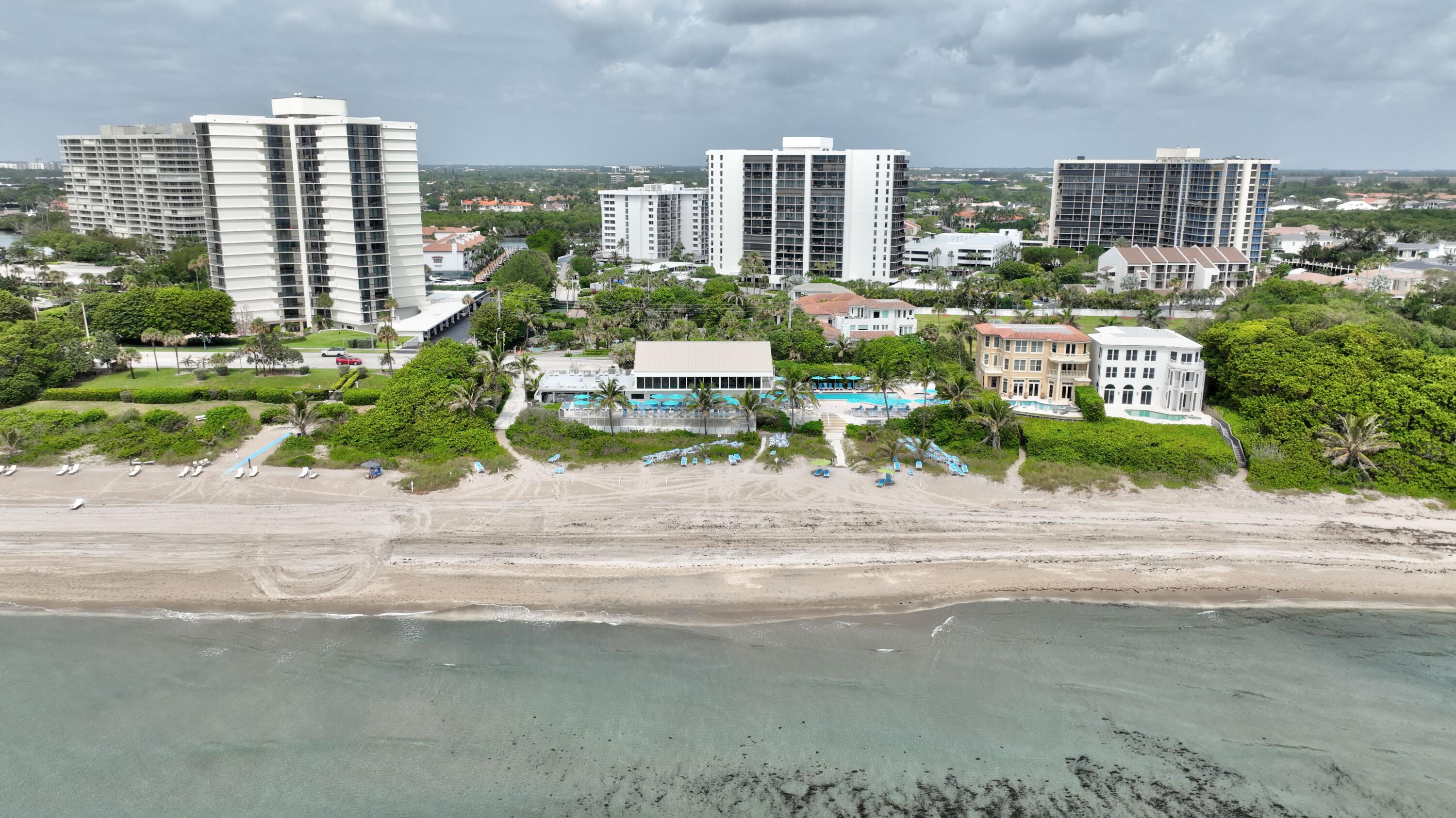 4748 South Ocean Boulevard, Unit 802 Highland Beach, FL 33487 - Photo 2 of 27 a view of a city with tall buildings
