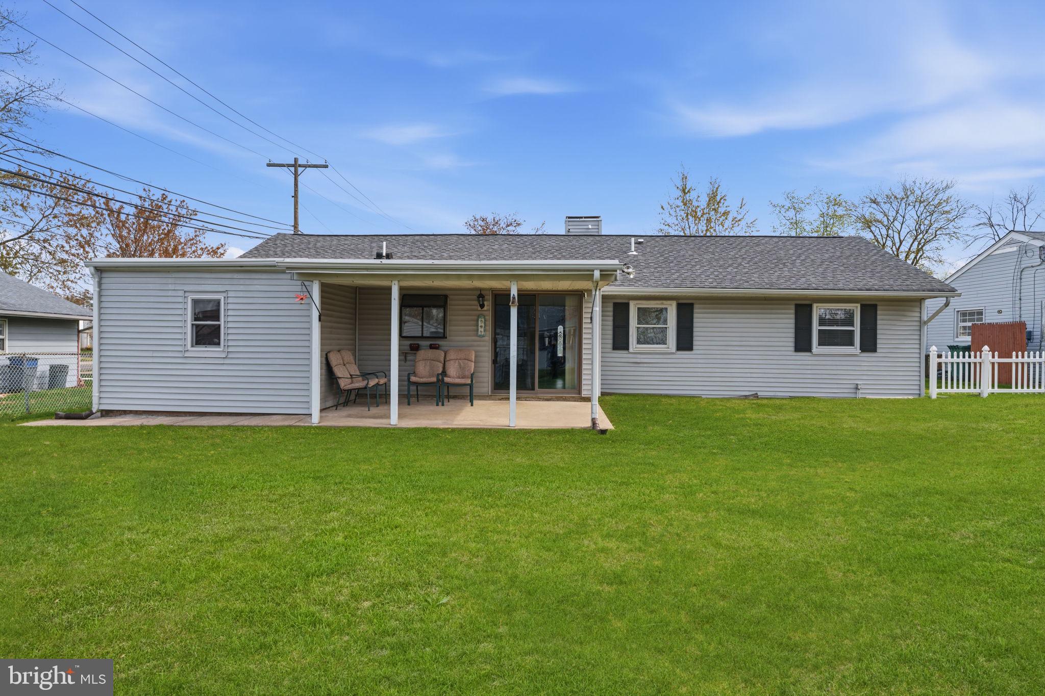 802 Eldridge Road Fairless Hills, PA 19030 - Photo 31 of 32 a view of a house with a backyard