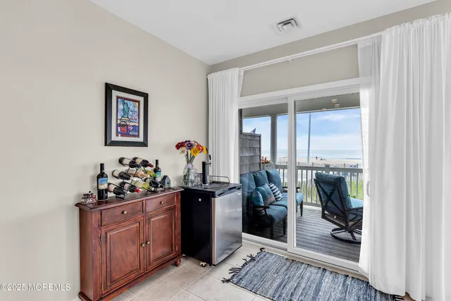 a room with furniture