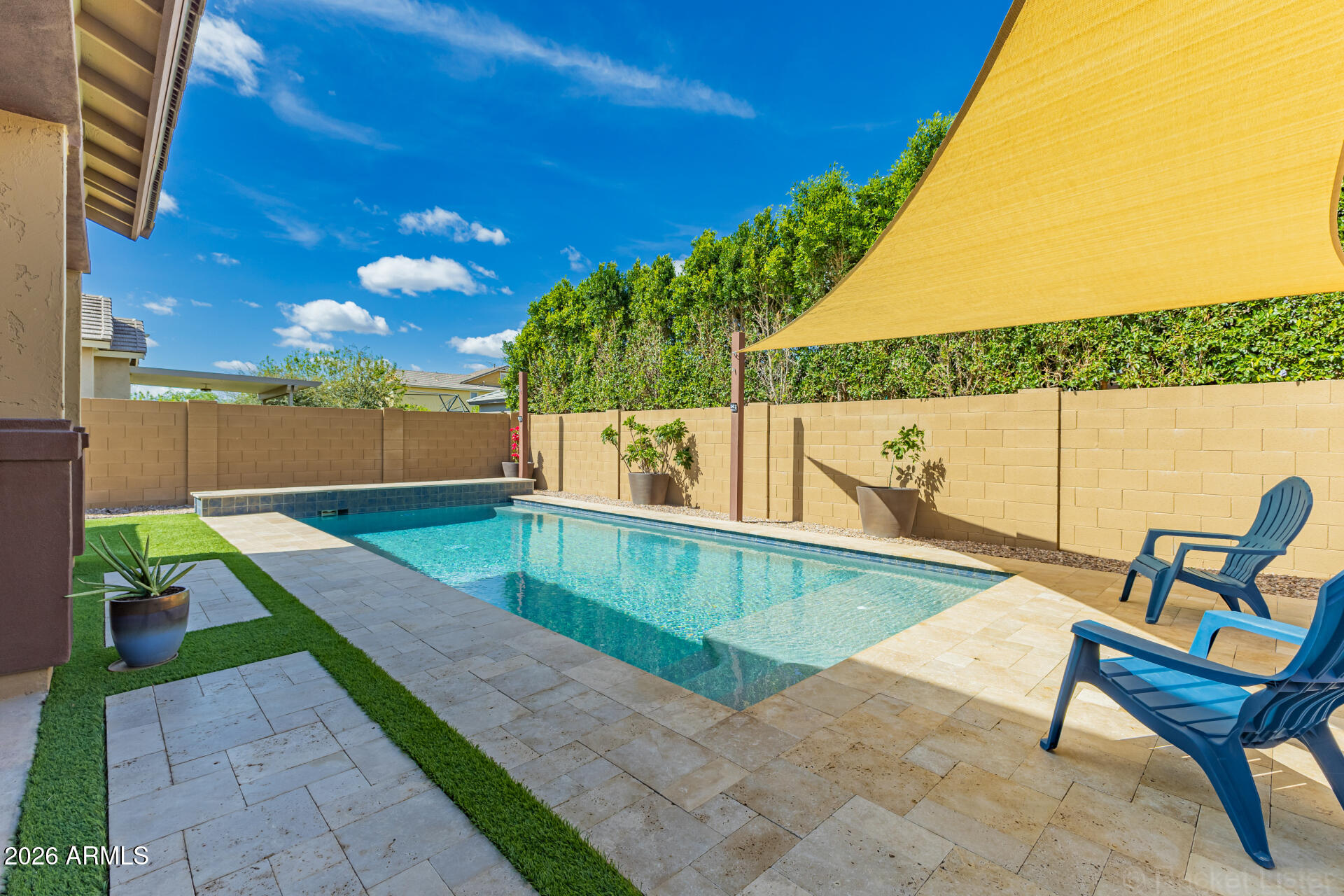 3494 East Spring Wheat Lane Gilbert, AZ 85296 - Photo 39 of 39 a view of swimming pool with seating area