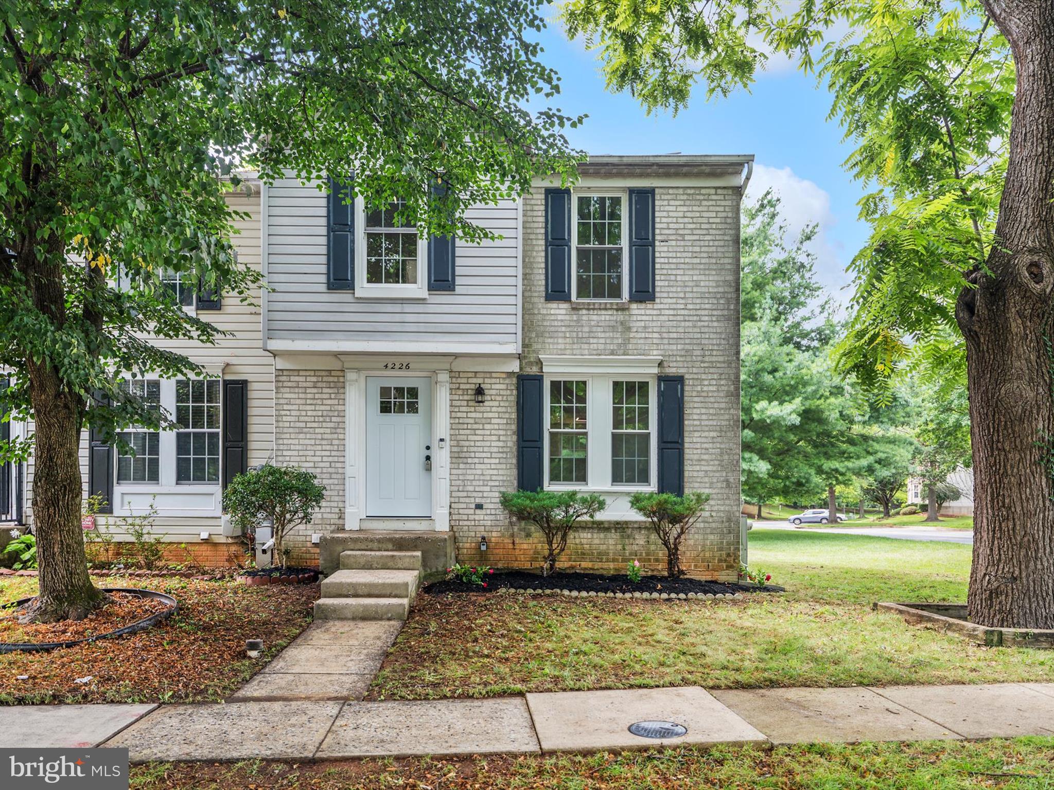 4226 Red Haven Road Baltimore, MD 21208 - Photo 1 of 32 a front view of a house with garden
