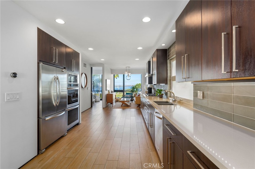 73 B Surfside Surfside, CA 90743 - Photo 16 of 40 back bay views from sitting area off of kitchen