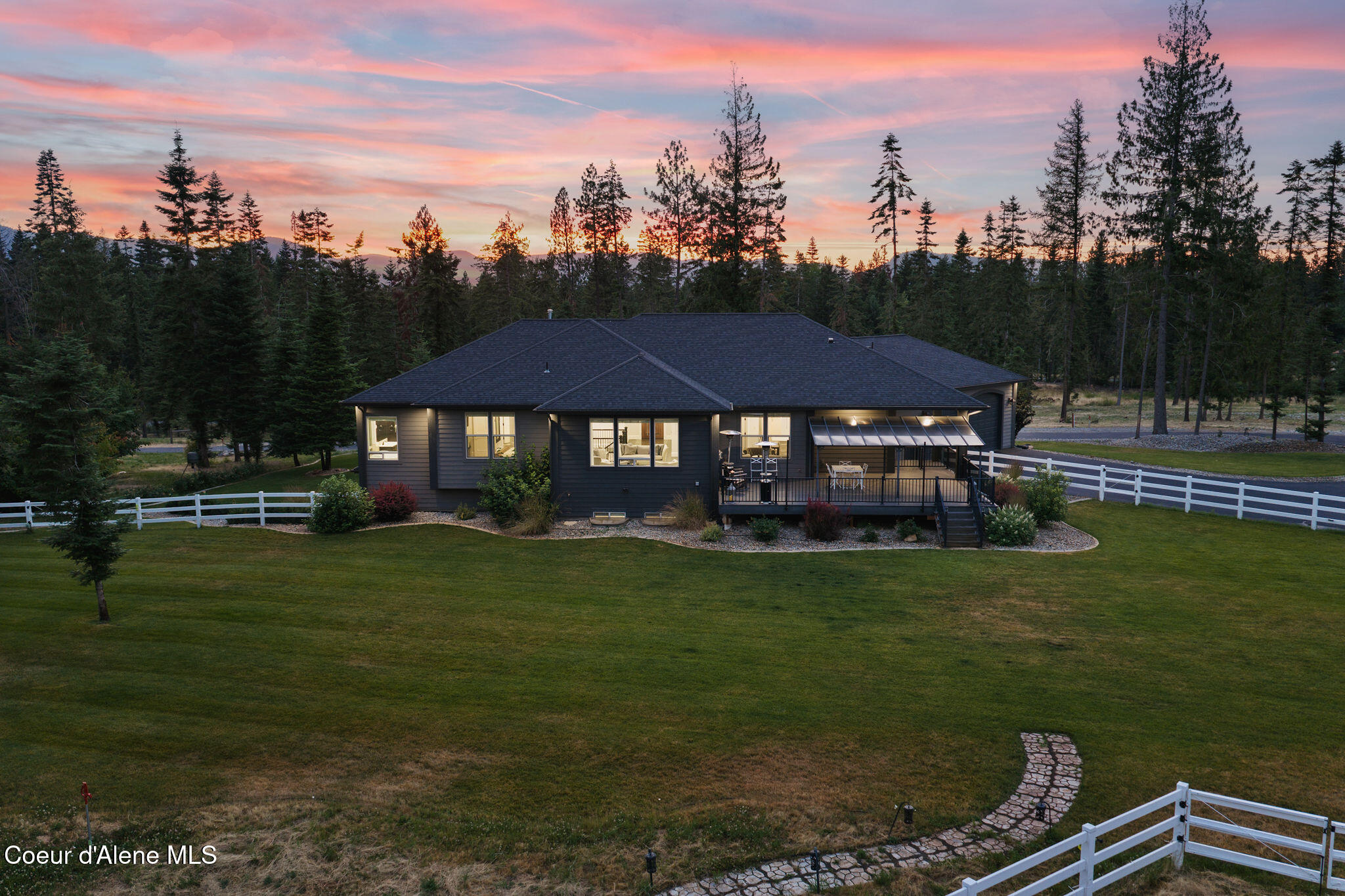 15746 North Pinewood Way Hayden, ID 83835 - Photo 92 of 97 Rear Elevation