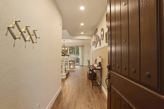 a very nice looking room with a large window