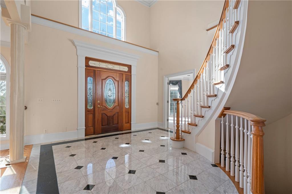 5414 Price Road Gainesville, GA 30506 - Photo 18 of 82 a view of an entryway with wooden floor
