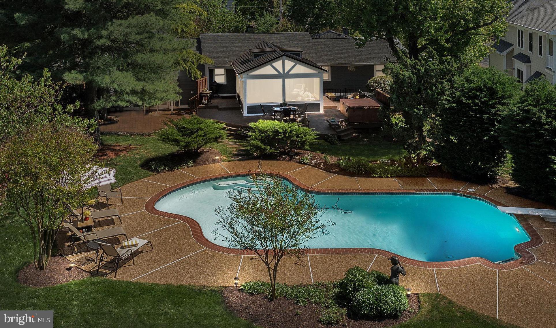 501 Ridge Road Southwest Vienna, VA 22180 - Photo 51 of 54 an aerial view of a house