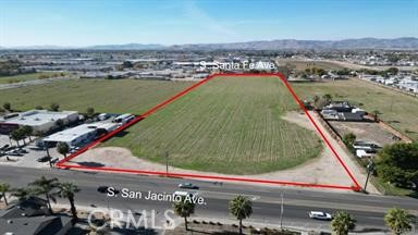 1300 South San Jacinto Avenue San Jacinto, CA 92583 - Photo 2 of 12 an aerial view of a city
