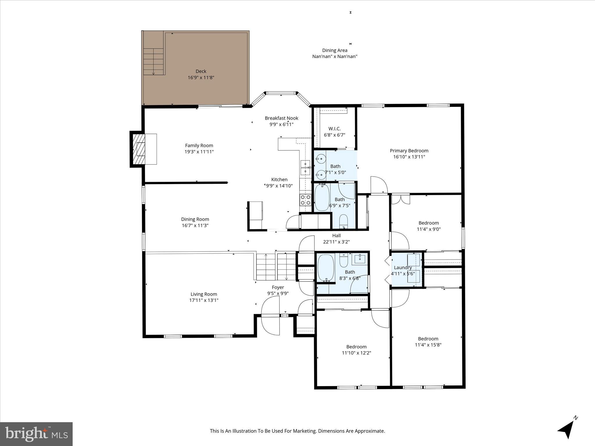 15502 Laurel Ridge Road Dumfries, VA 22025 - Photo 70 of 72 Floorplan