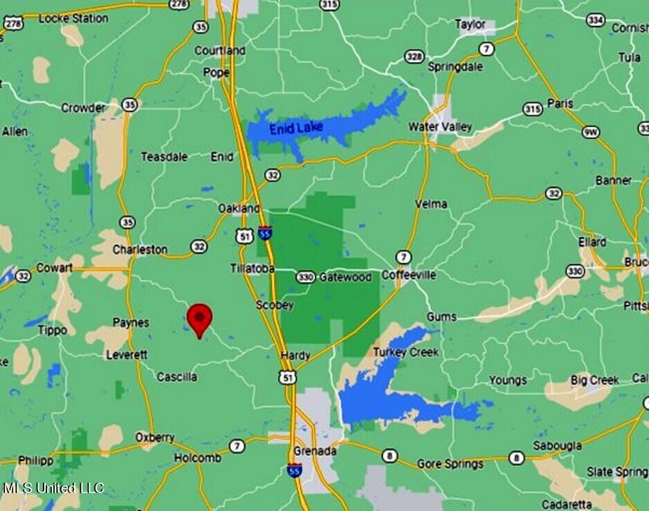 4655 Paul-Shady Grove Road Scobey, MS 38953 - Photo 3 of 60 Map1