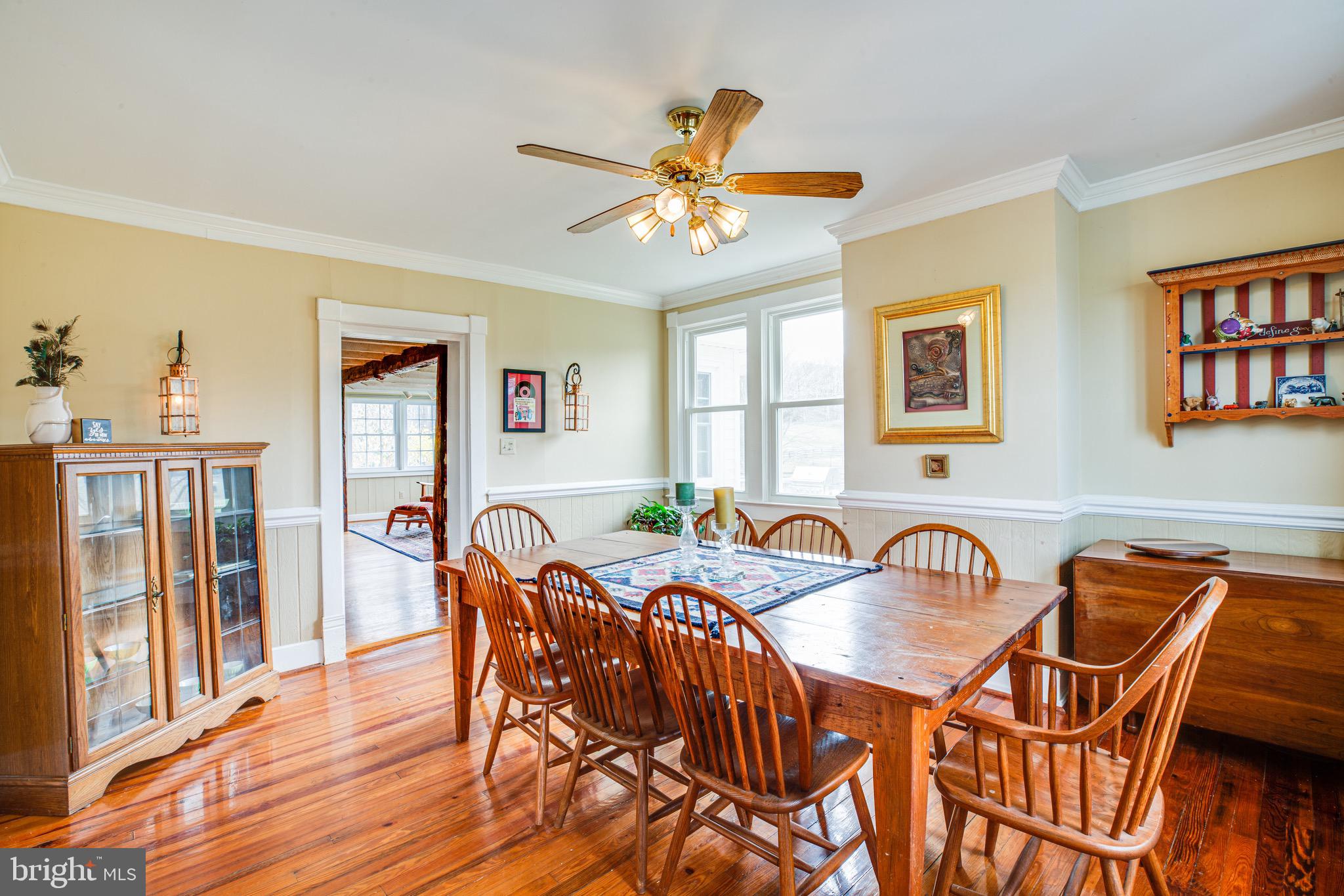 504 Poplar Road Fredericksburg, VA 22406 - Photo 12 of 61 Dining room features side windows, too