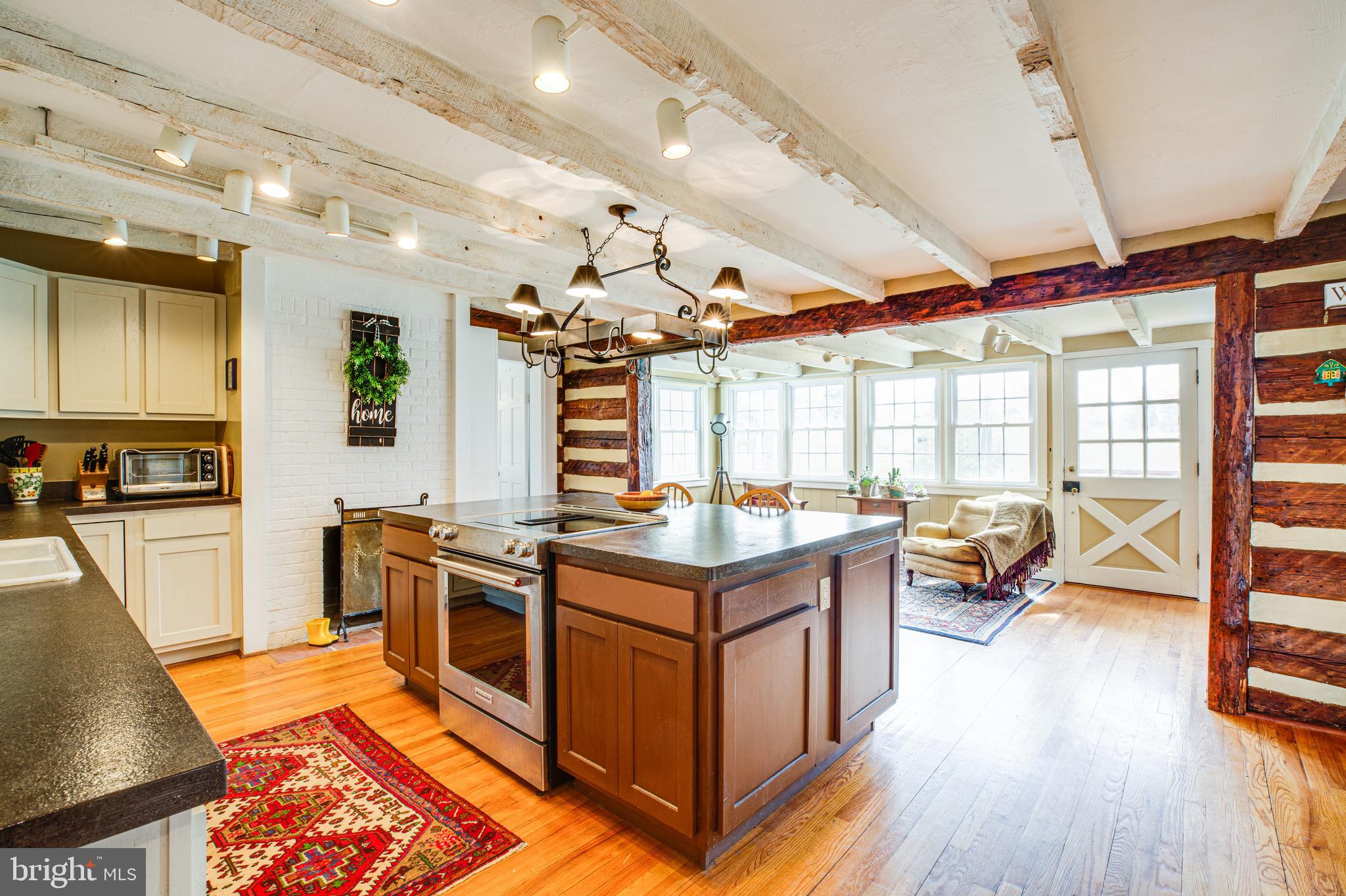 504 Poplar Road Fredericksburg, VA 22406 - Photo 16 of 61 The original beamed ceiling is charming