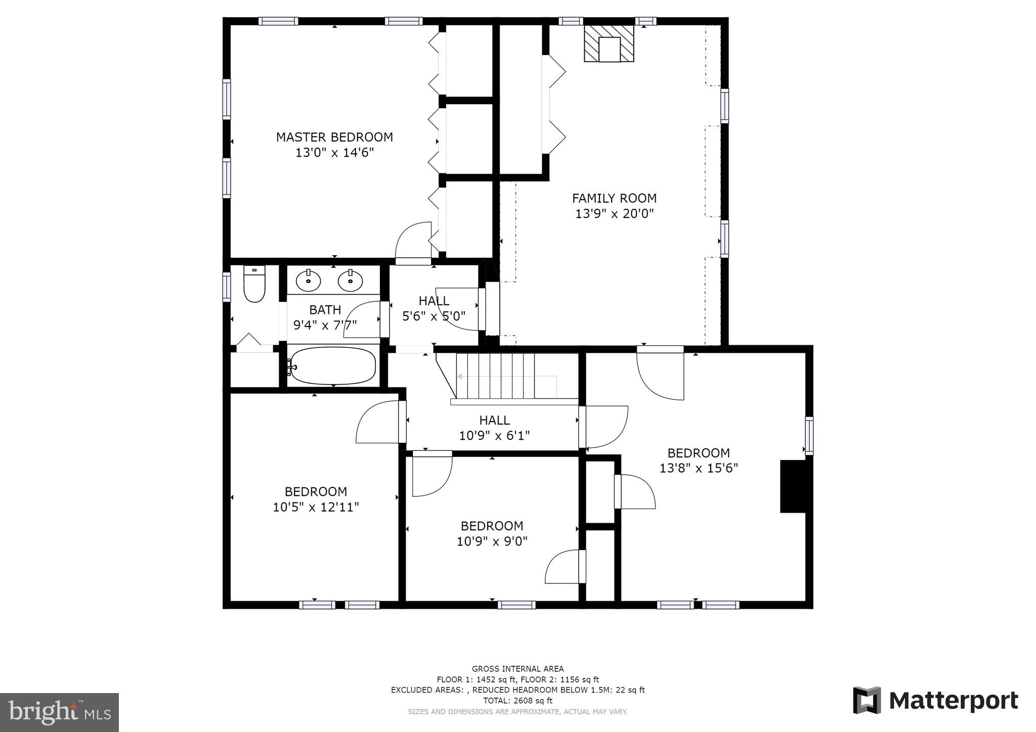 504 Poplar Road Fredericksburg, VA 22406 - Photo 61 of 61 Level 2 Floorpan