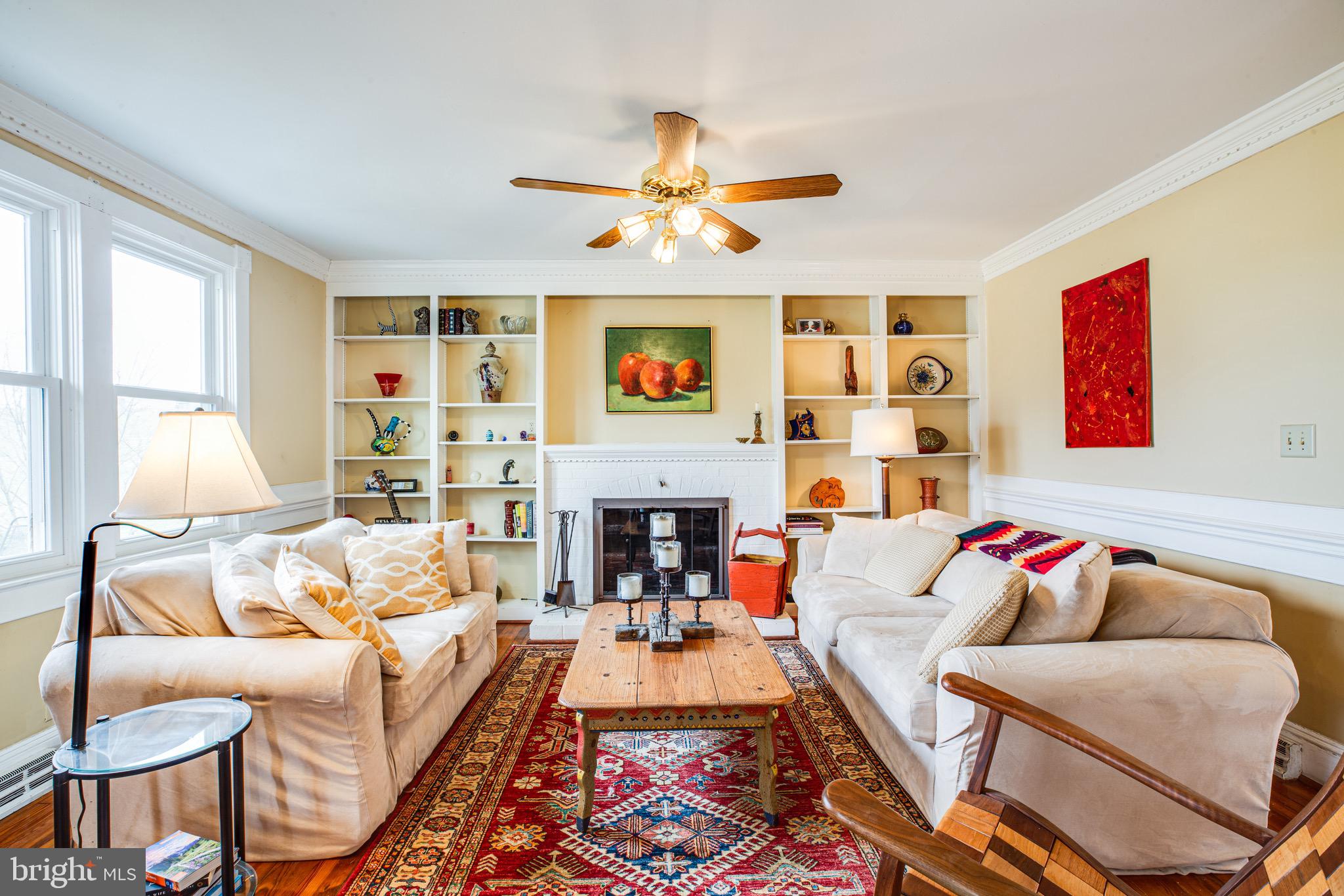 504 Poplar Road Fredericksburg, VA 22406 - Photo 8 of 61 The center fireplace adds comfort and charm