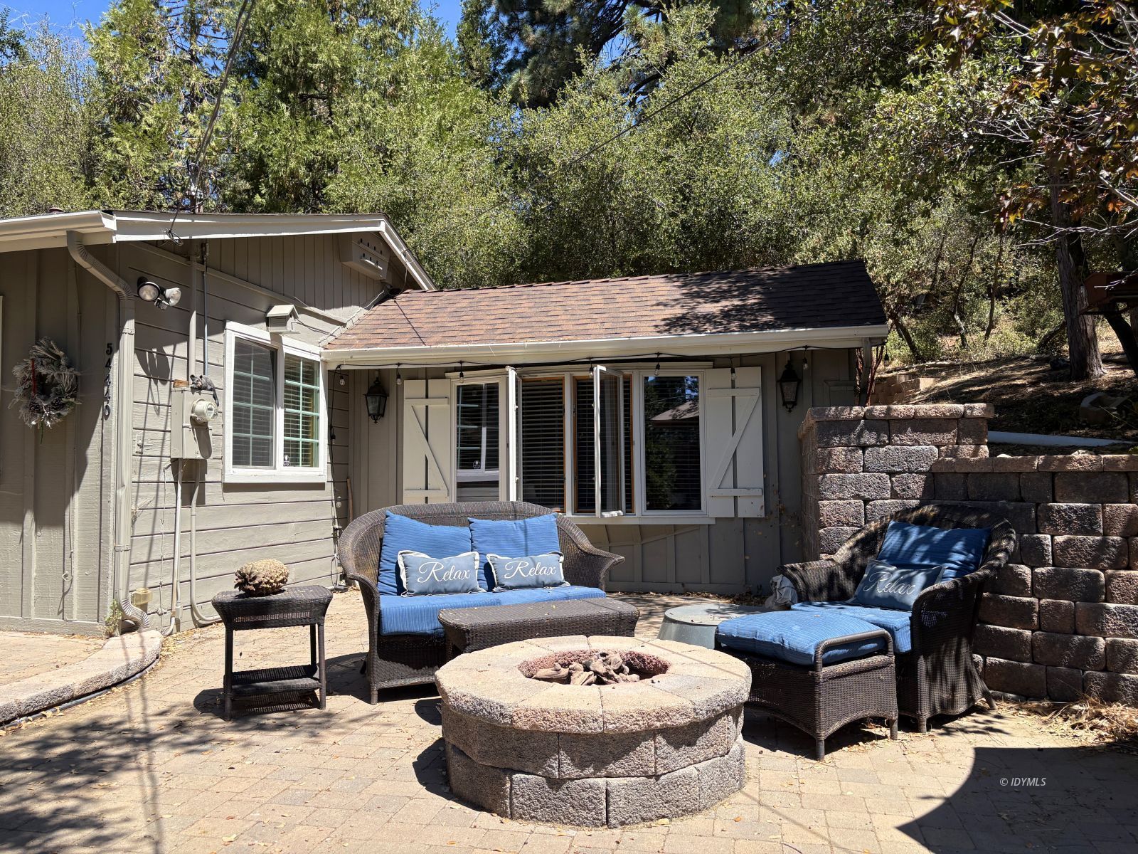54440 Valley-View Idyllwild, CA 92549 - Photo 30 of 31 Front of House with Fire Pit