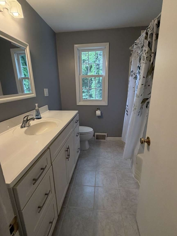 74 Birch Road Longmeadow, MA 01106 - Photo 18 of 38 a spacious bathroom with a double vanity sink a mirror and a toilet