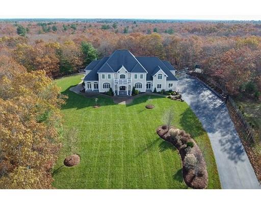 11 Bramble Lane Sharon, MA 02067 - Photo 2 of 30 a aerial view of a house with a big yard