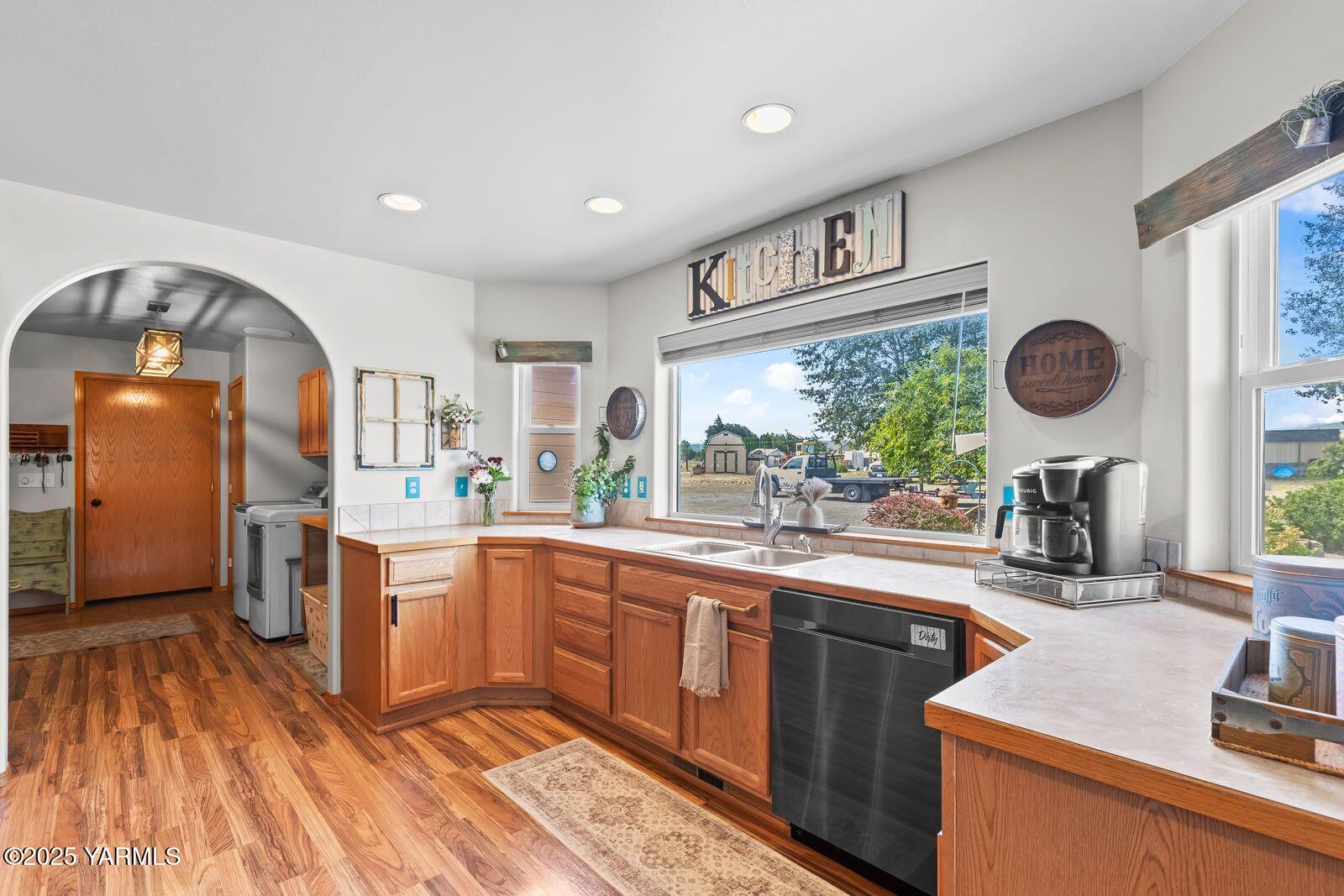1880 Dilley Road Tieton, WA 98947 - Photo 8 of 45 a kitchen with a sink cabinets and window